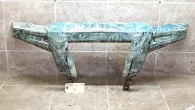 14091-0973-16d Kawasaki 08-09 Brute Force 750 Kvf750ea 4x4i Nra Camo Front Bumper Cover