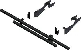 Kfi101850 Kfi For 16 Polaris Ranger 570 Crew Full-size Double Tube Rear Bumper