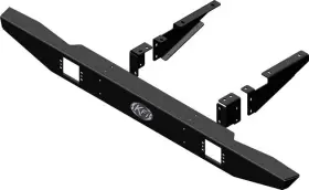101395 Kfi Products Formed Rear Bumper Black #101395 For Kawasaki Teryx 800/teryx 750