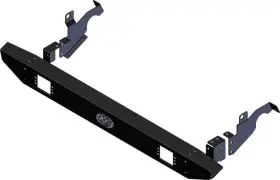 101570 Kfi Products Formed Rear Bumper Black #101570 For Honda Pioneer 700 2014-2024