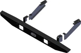 101615 Kfi Products Formed Rear Bumper Black #101615 Can-am Defender