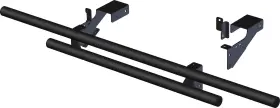 5160-k510898-utv Kfi Products Rear Double Tube Bumper For 2010-2012 Polaris Ranger 800 Xp Eps Utv