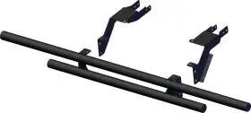 5676-k619930-utv Kfi Products Rear Double Tube Bumper For 2021-2023 Polaris Ranger Crew Xp 1000