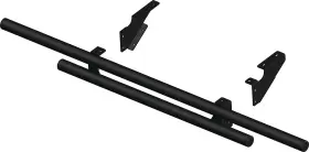 Kfi Products 5753-k242084-utv Rear Double Tube Bumper For 2018-2019 Yamaha Yxf85 Wolverine X4 Se
