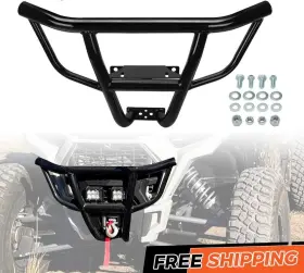 Rocket615 Kojem Front Bumper Brush Guard For Polaris Rzr Xp 4 1000 And Turbo 2019-2023