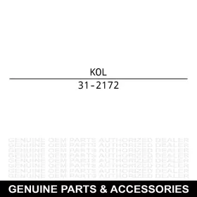 31-2172 Kolpin 72 Inch Poly Snow Plow Blade Steel Wear Bar