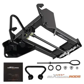 7jmlx8 Maxpeedingrods Atv Plow Mount Kit For Polaris Sportsman 570/450 Ho 2014-2023 Black Steel