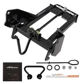 Mac5lq Maxpeedingrods Black Plow Mount For Polaris Sportsman 570 Sp Eps Premium 2015-2020
