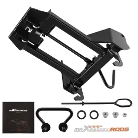 Nbtvz4 Maxpeedingrods Black Plow Mount Bracket For Polaris Sportsman 570 Eps 2014-2023 Steel