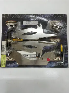 Mem9912 Memphis Shades Fat Slims Windshield Mounting Kit 98 Honda Vt 750 Classis
