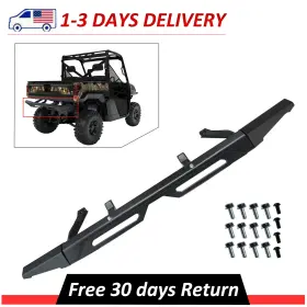 Lsot00822 Moonsport New Rear Bumper Brushguard For 2018-2022 Polaris Ranger 1000 Crew Xp