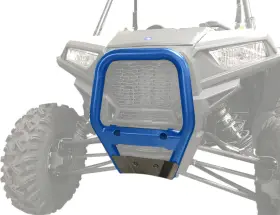 0530-1443 Moose Racing Rzr Front Bull Bar Blue
