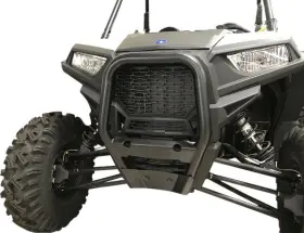 187692 Moose Racing Front Bull Bar Bumper Black Polaris