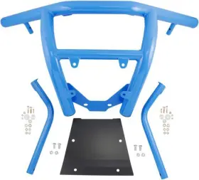 187747 Moose Racing Front Bumper Blue Can-am Maverick X3 2018