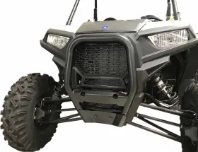 2100-m468778-utv Moose Racing Front Bull Bar Bumper-black For 2016 Polaris Rzr 900 Eps Trail Fox