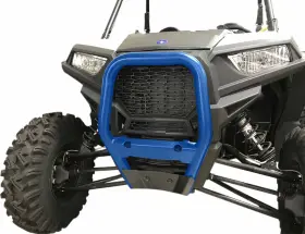 2122-m468822-utv Moose Racing Front Bull Bar Bumper-blue For 2017-2018 Polaris Rzr Xp 4 1000 Eps High