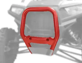 B1nj4xpwbz Moose Racing Red 2 Steel Bull Bar Front Bumper Polaris Rzr Xp 1000 15-18