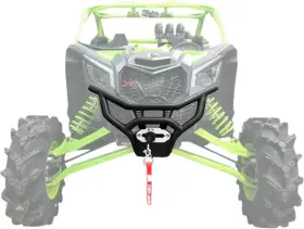 0yljttyqjm Moose Utility Mu Black Steel Front Bumper For Can-am Maverick X3 900 4x4 18