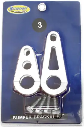3532-m219642-atv Motorsport Products Ez-fit Bumper Bracket Kit For 2004-2013 Yamaha Yfz450 Atv