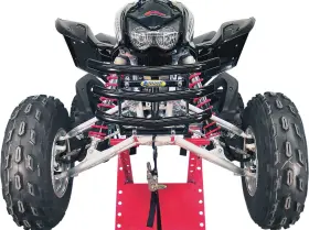 Motorsport Products 6515-m513608-atv Ez-fit Sport Bumper-black For 2003-2014 Suzuki Lt-z400