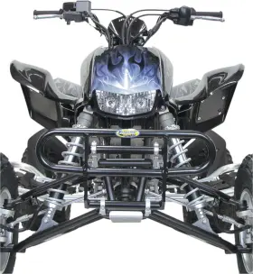 6562-m513702-atv Motorsport Products Ez-fit Tt/short Track Bumper-black For 2006-2018 Yamaha