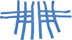 Motorsport Products 81-0104 Nerf Bar Net - Blue