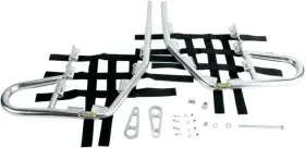 81-3201 Motorsport Products Ez-fit Nerf Bars Silver Fits Yamaha Raptor 660r 01-05