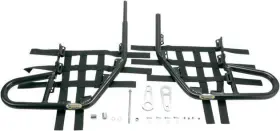 81-3212 Motorsport Products Alloy Nerf Bars With Blk Web Fits Yamaha Raptor 660r 01-05