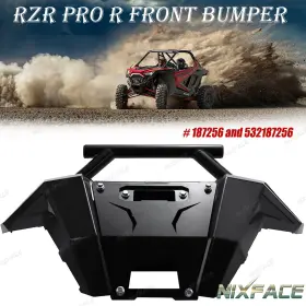 Ni-c1190 Nixface Heavy Duty Front Winch Bumper Skid Plate Forpolaris Rzr Pro R Turbo 4 22-23
