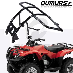Omsb1480000032p-a Oumurs Black Front Bumper For Honda Trx250te Trx250tm Recon 250 2x4 Es Atv 2007-2023
