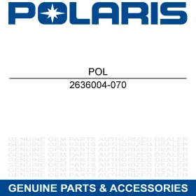 2636004-070 Polaris Asm-bumper Rear Blk 2636004-070 Polaris Asm-bumper Rear Blk