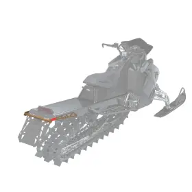 2880993-703 Polaris Axys Extreme Rear Bumper 155 Inch /163