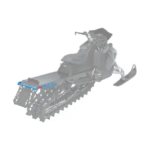 2880993-737 Polaris Axys Extreme Rear Bumper 155 Inch /163