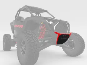 2890391-293 Polaris Indy Red Front Low Profile Bumper Rzr Pro S R Ultimate