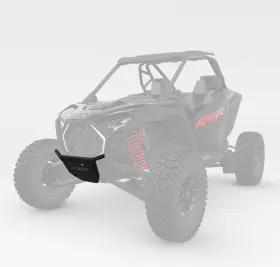 2890391-458 Polaris Matte Black Front Low Profile Bumper Rzr Pro S R Ultimate