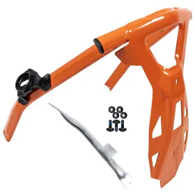 2891390-647 Polaris Orange Burst Burandt Edition Front Bumper