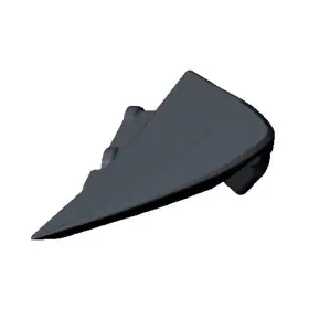5136049-156 Polaris Tip Over Bumper Front Left Chrome Genuine Oem Part