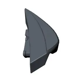 5136050-626 Polaris Tip Over Bumper Front Right Jet Black Genuine Oem Part