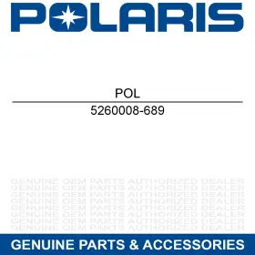 5260008-689 Polaris Plate-fairlead Mnt Hc V.blue Rzr 1000 Xp