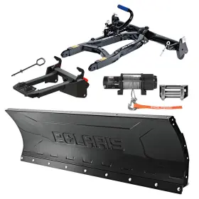Fk1000091 Polaris Glacier Pro Plow System Kit 60 Inch Steel Blade 2015-2018 Sportsman 570 Oem