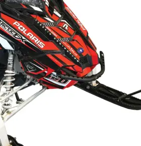 241-04010cbb Pro Armor 2015-2018 Burandt F Bumper Ultra Low Polaris Axys Black