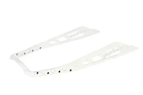 Nxprb232-wht Pro Armor Nxt Lvl Rear Bumper White Polaris Matryx