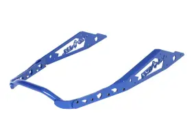 Nxprb234-pbl Pro Armor Lxt Lvl Rear Bumper Polaris Blue Matryx