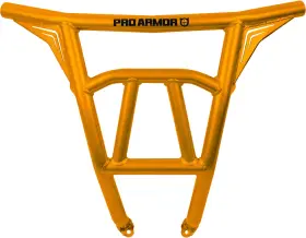 P187p361orm Pro Armor Sport Bumper - Orange Rear