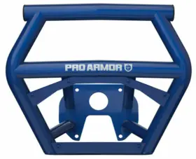 P199p360pb Pro Armor Sport Front Aluminum Bumper Guard Blue Polaris Rzr Xp/4