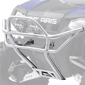 2877308 Pure Polaris Front Aluminum Brushguard