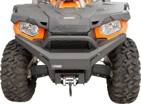 100-5000-pu Quad Logic Steel Front Bumper #100-5000 Polaris Sportsman 570/sportsman 450