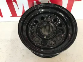 608489 Quadboss K2h Steely Gloss Black Wheel 12x7 2 5 4/110 New