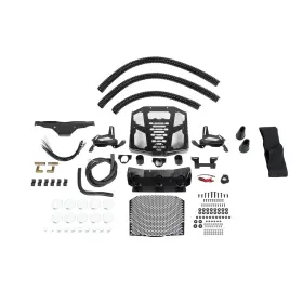 2444.8120.1 Rival Powersports Usa Radiator Relocation Kit With Snorkel For Cf Moto C Force 800xc/1000