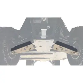2444.8164.1 Rival Powersports Usa Cf Moto U Force 600 Alloy Rear A Arm Guards